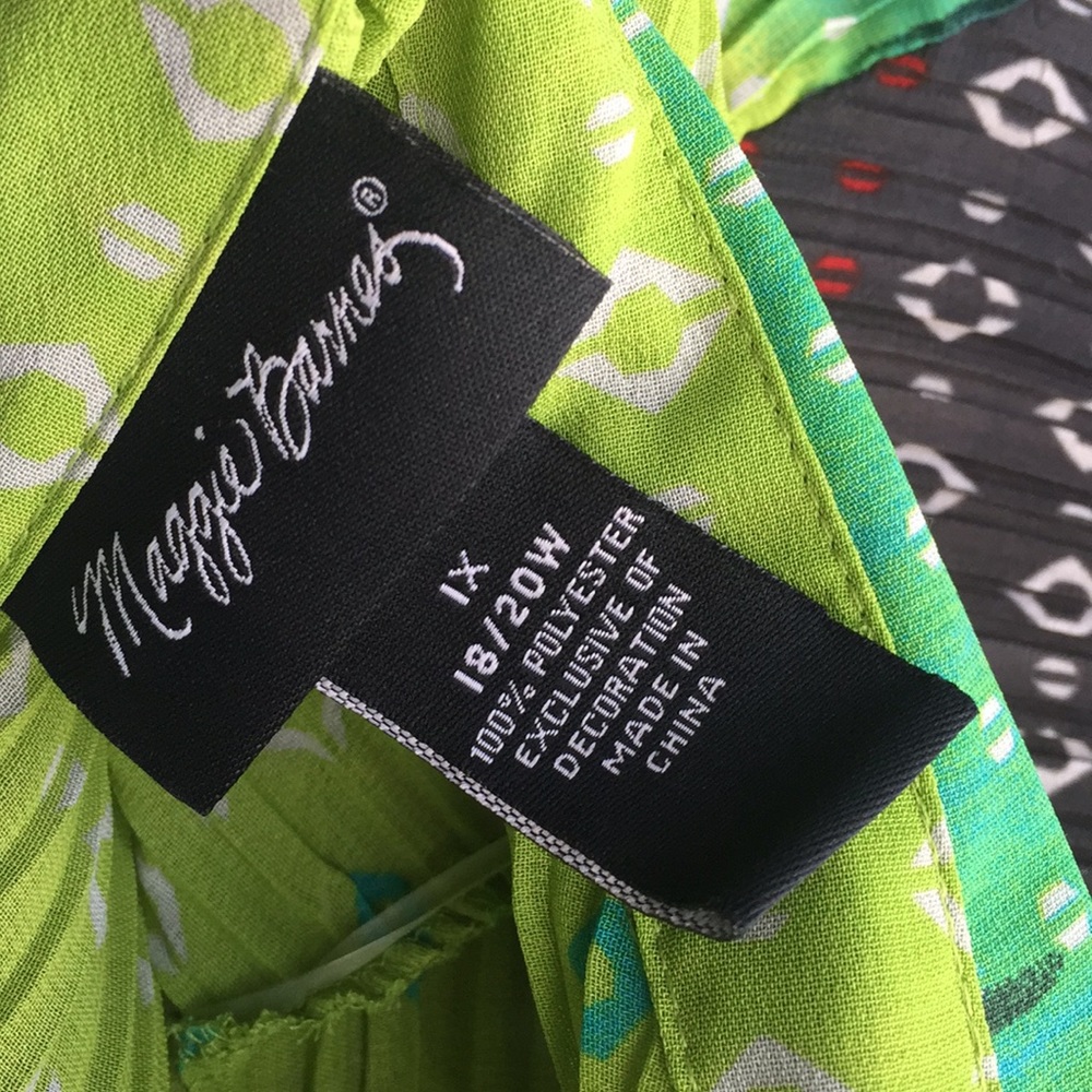 Maggie Barnes Top with Sequins Sz 1X NWOT - Picture 6 of 6